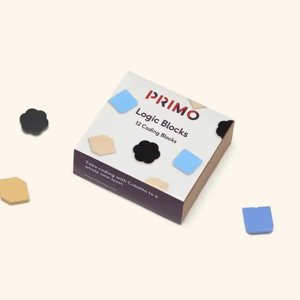 Cubetto MINT coding blocks logic made of wood from 3 years