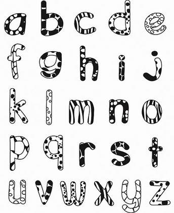 Stampo Minos Alphabet Kleinbuchstaben