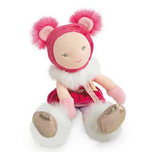 Doudou et Compagnie Lady Puppe Pink 25cm -09
