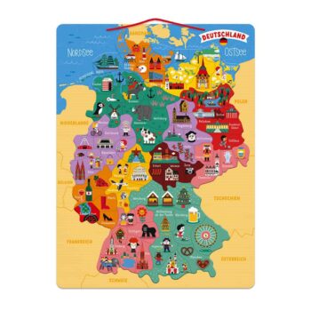 Janod Magnetische Landkarte