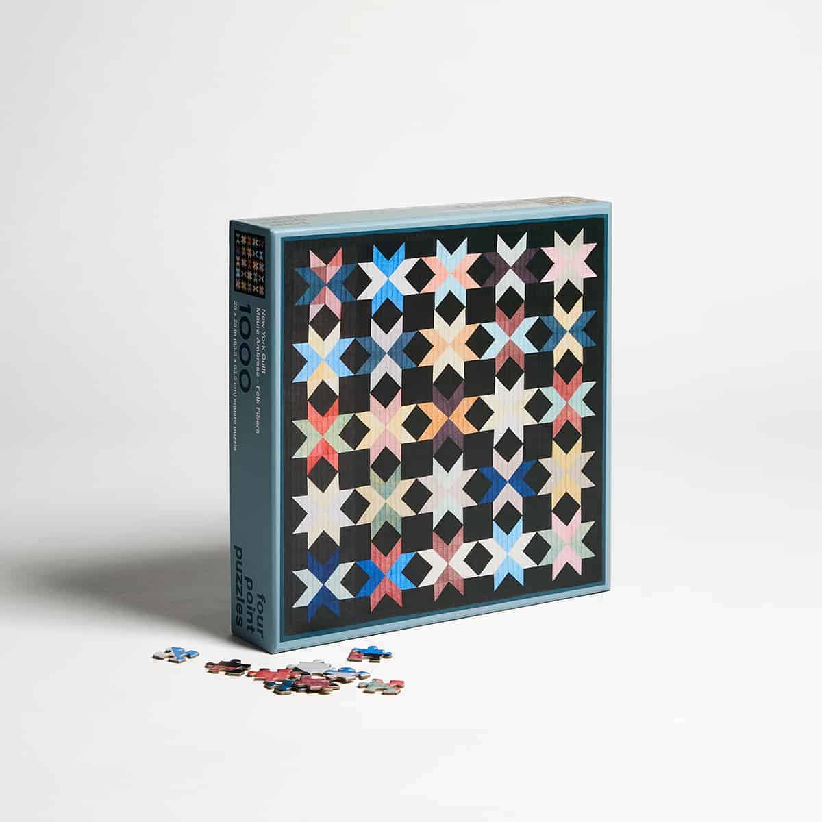 Four Point Puzzles NY Quilt