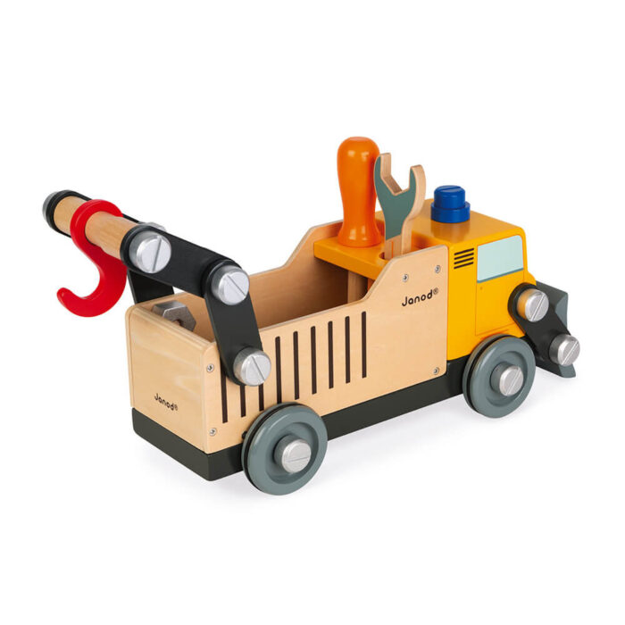 Janod Brico'Kids Bauwagen aus Holz