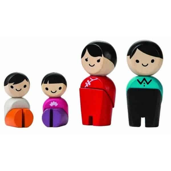 Plan Toys Spielfiguren Familie Asien