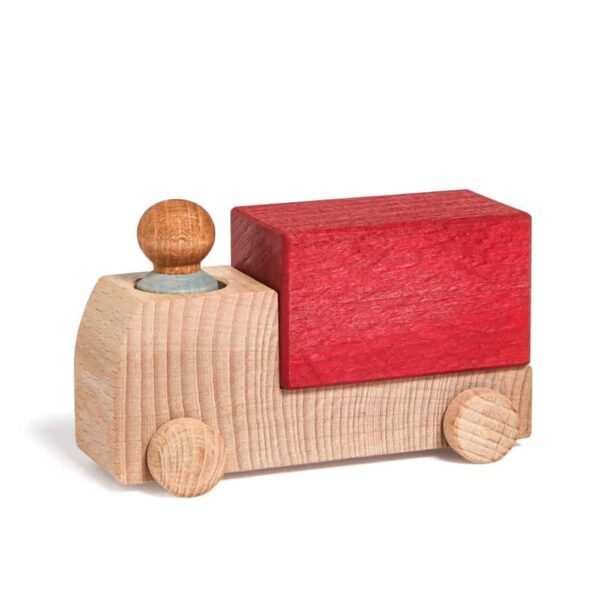Lubulona - Holzlastwagen Rot