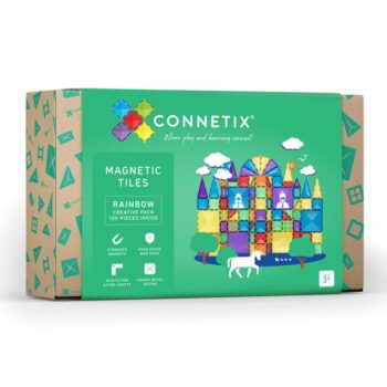 Connetix Rainbow Creative Pack - 100-tlg. Magnetbaukasten