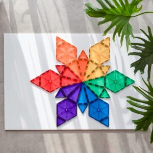 Connetix Rainbow Geometry Pack - 30-tlg. Magnetbaukasten