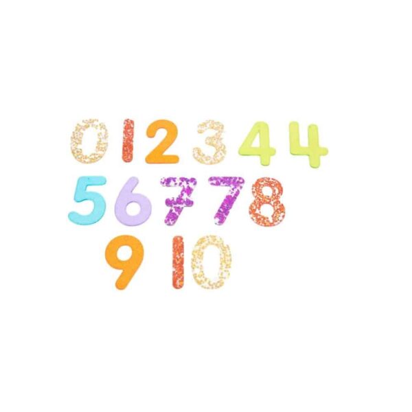 TickiT Rainbow Glitter Numbers