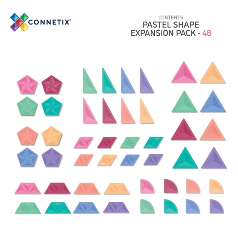 Connetix Pastell Shape Pack