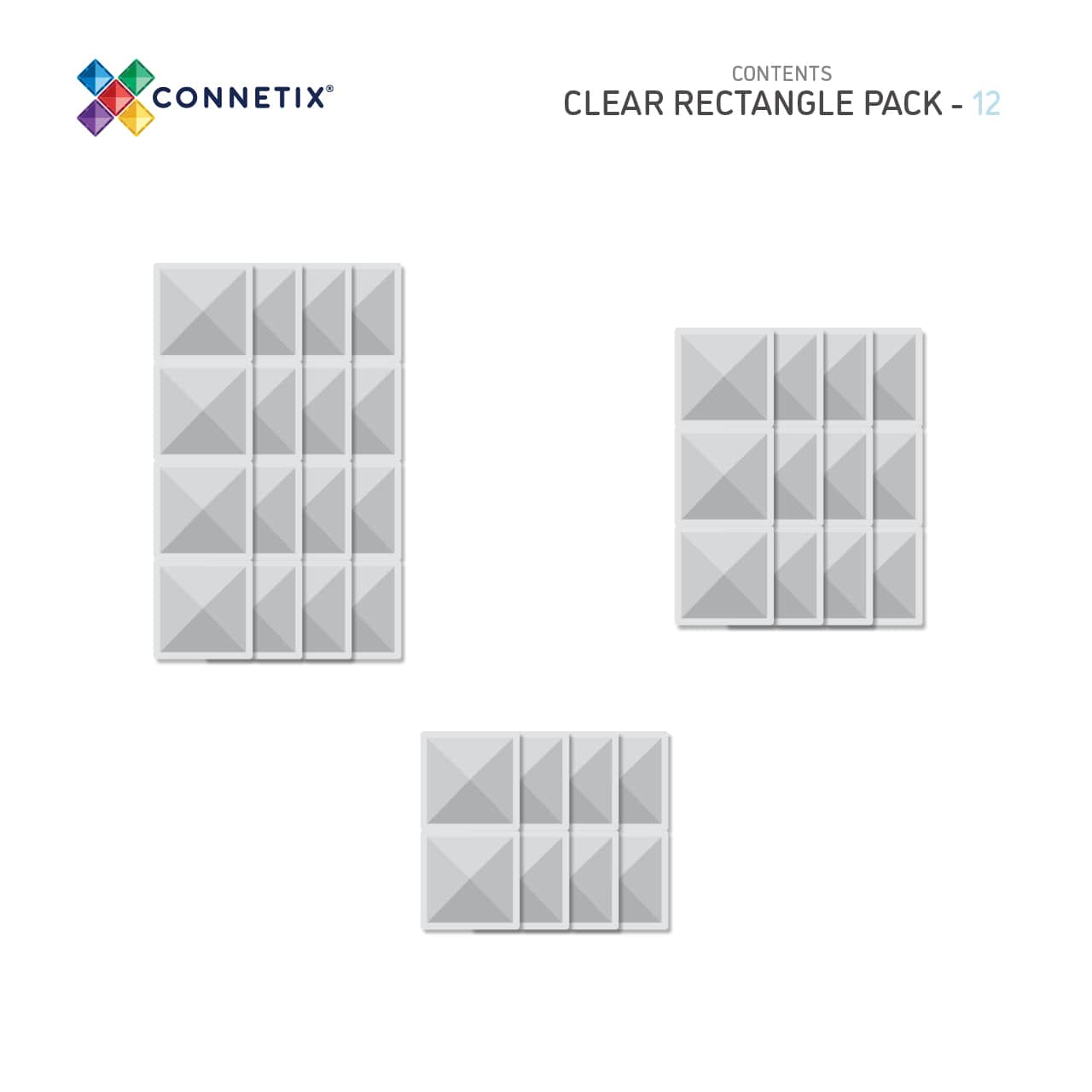 12pc-Clear-Rectangle