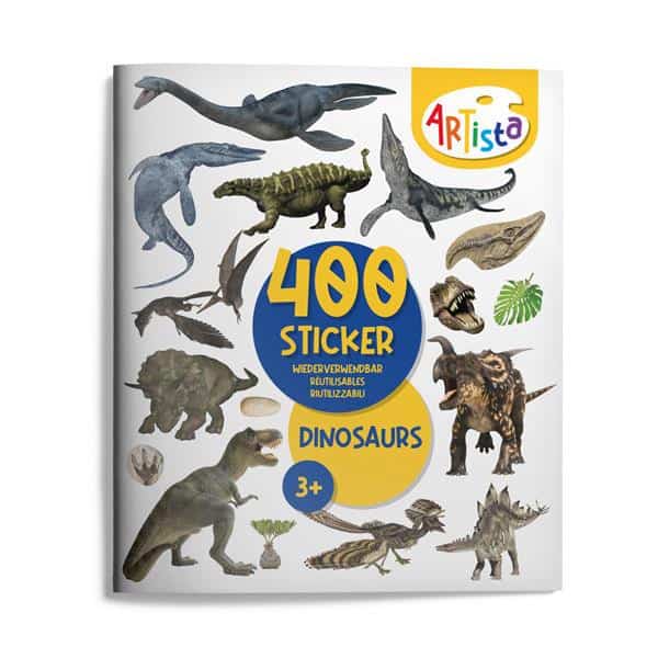 Artista - Stickerbuch Dinosaurier