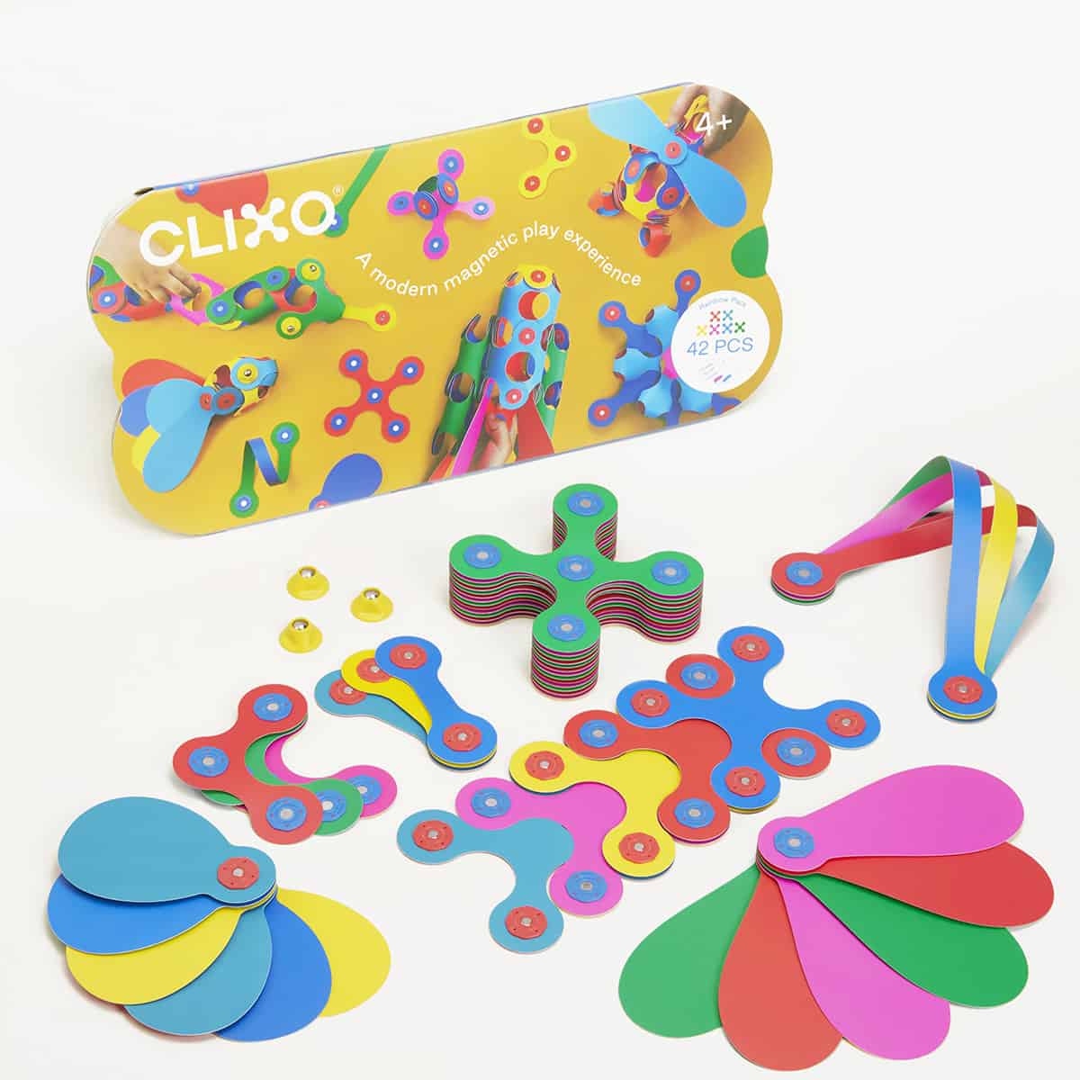 Clixo Magnetspielzeug Rainbow (2)