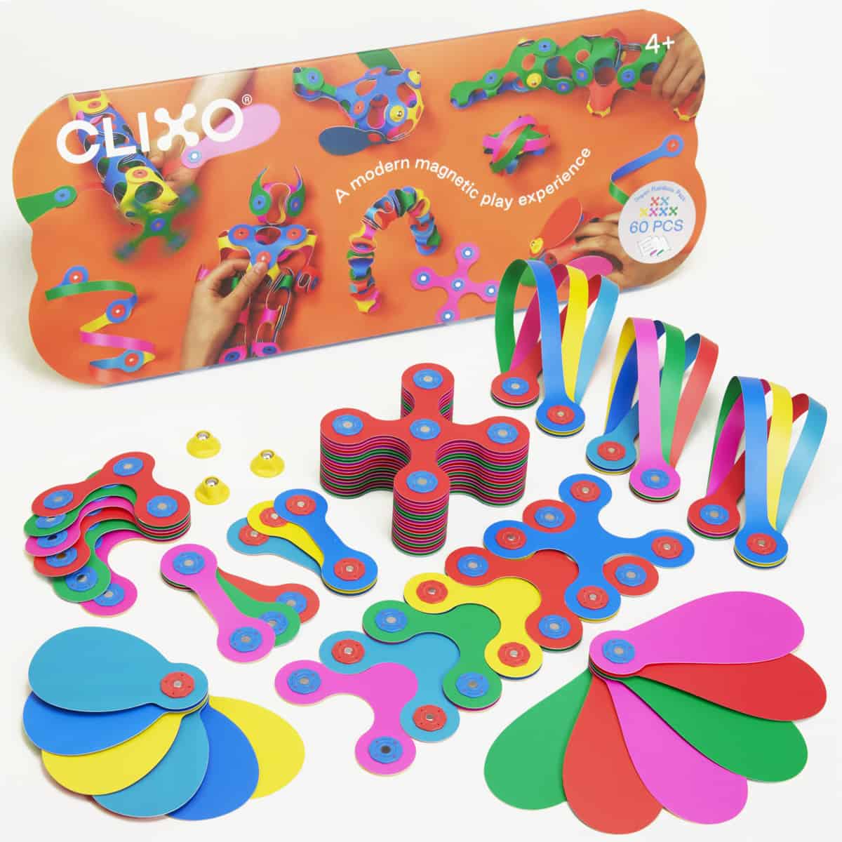 Clixo Magnetspielzeug Super Rainbow (2)